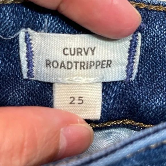 Madewell Womens Curvy Roadtripper Medium Wash Skinny Jeans - Picture 6 of 12